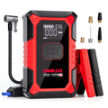 Portable jump starter with air compressor, 3000A peak 12V car battery booster for up to 9.0L petrol / 6.5L diesel, 150 P