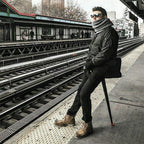 Portable mini folding stool for queues and outdoors