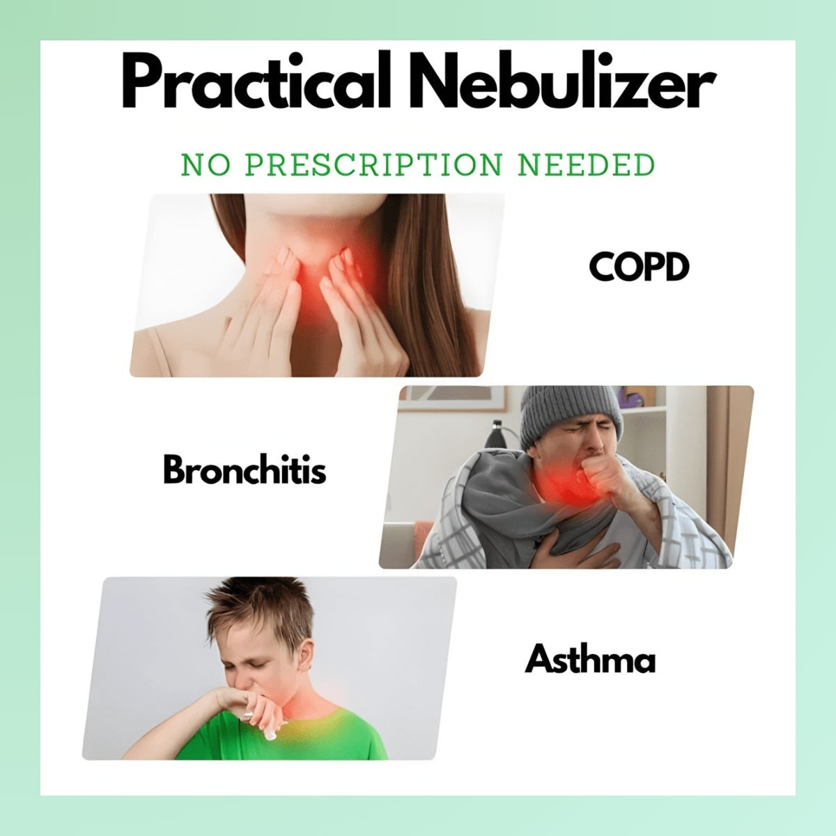 Portable Nebuliser Machine | Handheld Device with Adjustable Mist Control | Compact Solution for Personal Wellness