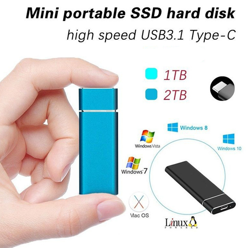 Portable Solid State External Hard Drive – Ultra Speed External SSD