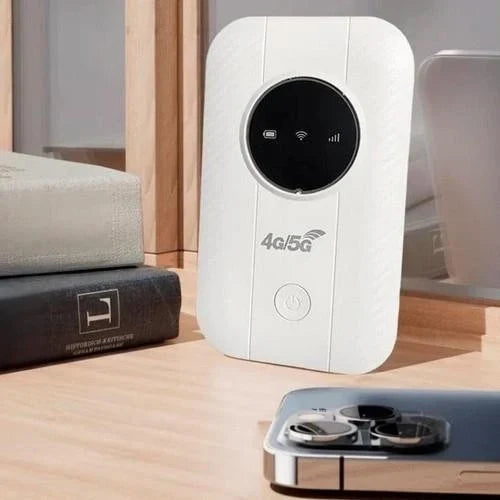 Portable Wi-Fi router | 5G support & stable signal | travel-ready