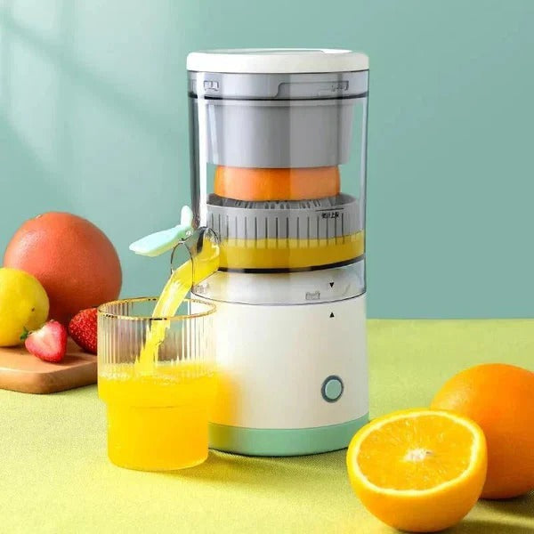 Portable Wireless Electric Citrus Juicer for Oranges and Lemons