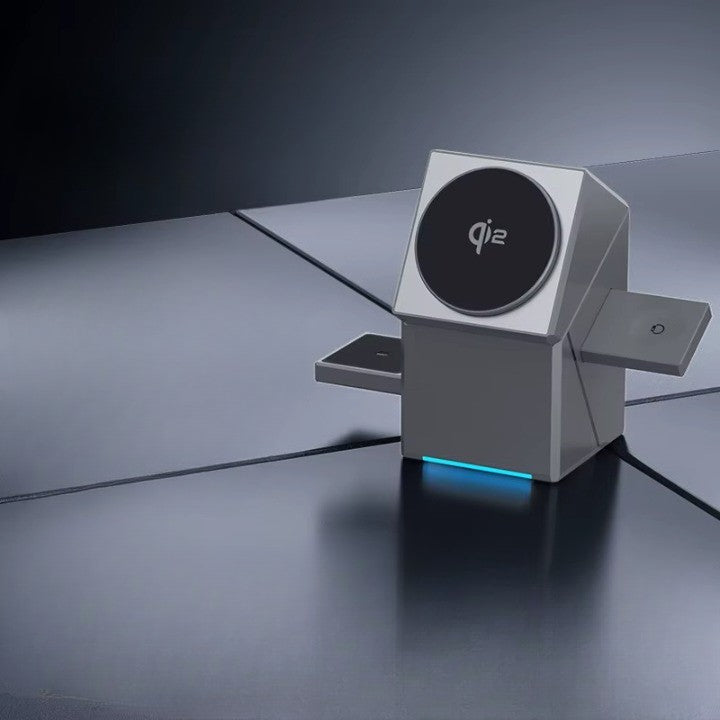 Power Hub Rotating Station 3-in-1 Wireless Charger