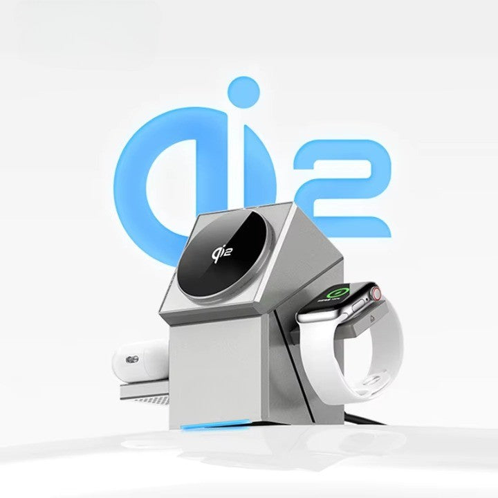 Power Hub Rotating Station 3-in-1 Wireless Charger