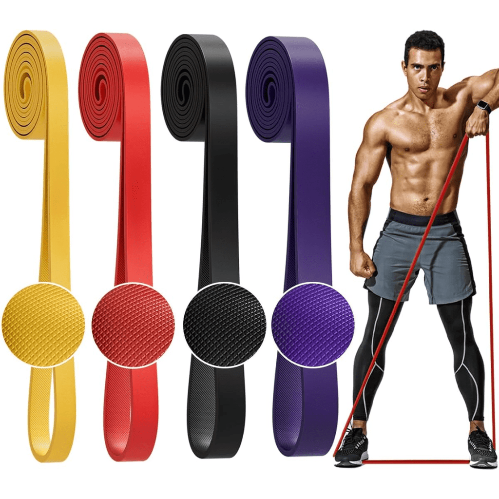 PowerBand resistance band set for pull-ups and strength training