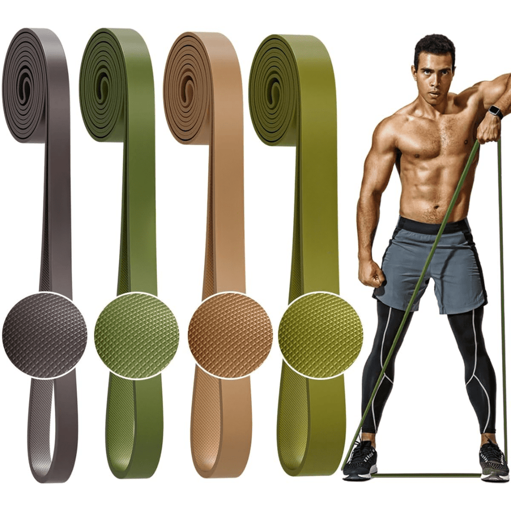 PowerBand resistance band set for pull-ups and strength training
