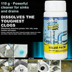 Powerful drain and pipe unblocker cleaner