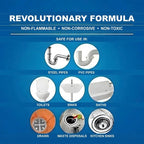 Powerful drain and pipe unblocker cleaner
