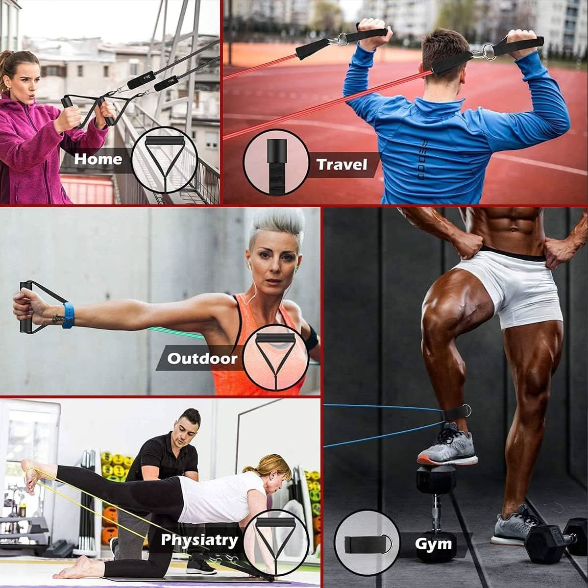 PowerGrip resistance bands for strength, flexibility and mobility
