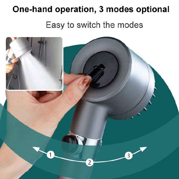 PowerSpray Shower Head – Increased Pressure – Spa Experience at Home