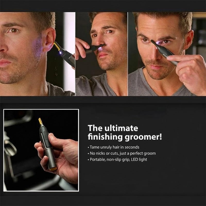 Boneroshop | Precision Grooming Tool | Micro-Oscillation Blades | Titanium Steel
