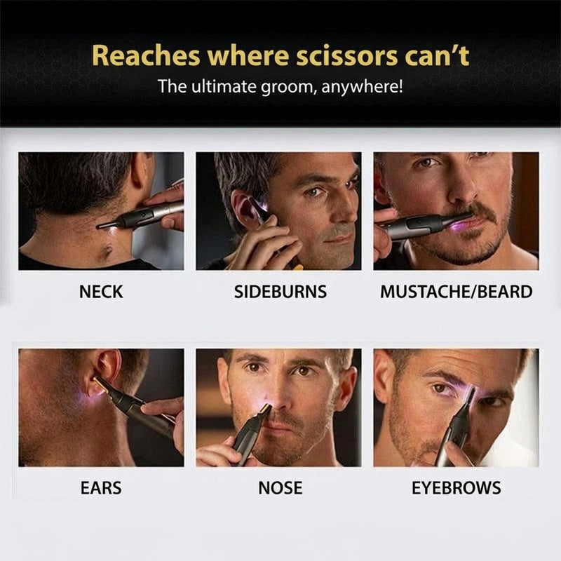 Boneroshop | Precision Grooming Tool | Micro-Oscillation Blades | Titanium Steel