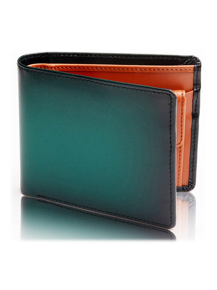 Premium Bi-Fold Leather Wallet