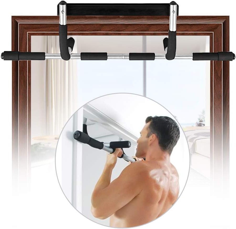Premium Doorway Pull-Up Bar – Multi-Grip, Heavy-Duty Steel Construction, 200 kg Capacity