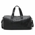 Premium Leather Travel Duffle Bag