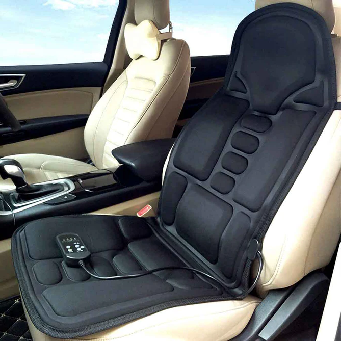 Premium Massage Chair Cushion with Heated Back and Neck Support