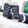 Premium Wine Cotton Socks – Novelty Gift