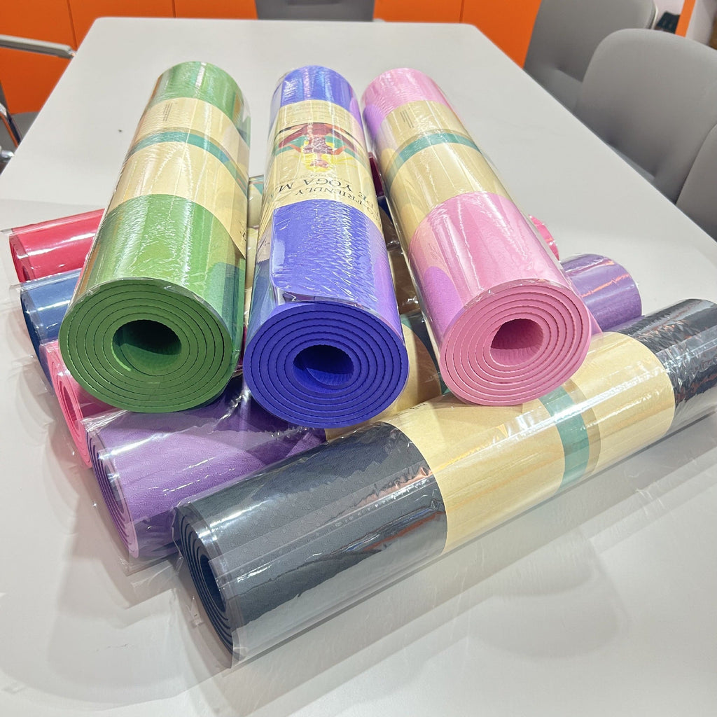 Premium Yoga Mat with Non-Slip Surface and Carry Strap