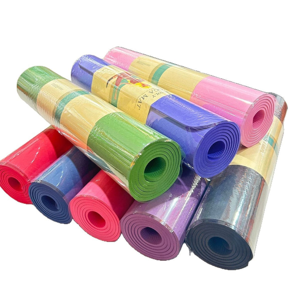 Premium Yoga Mat with Non-Slip Surface and Carry Strap