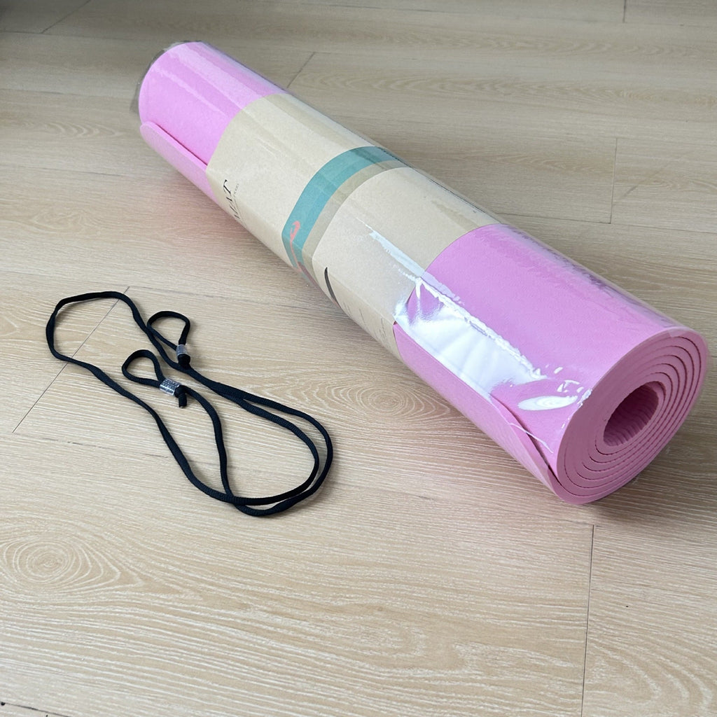Premium Yoga Mat with Non-Slip Surface and Carry Strap