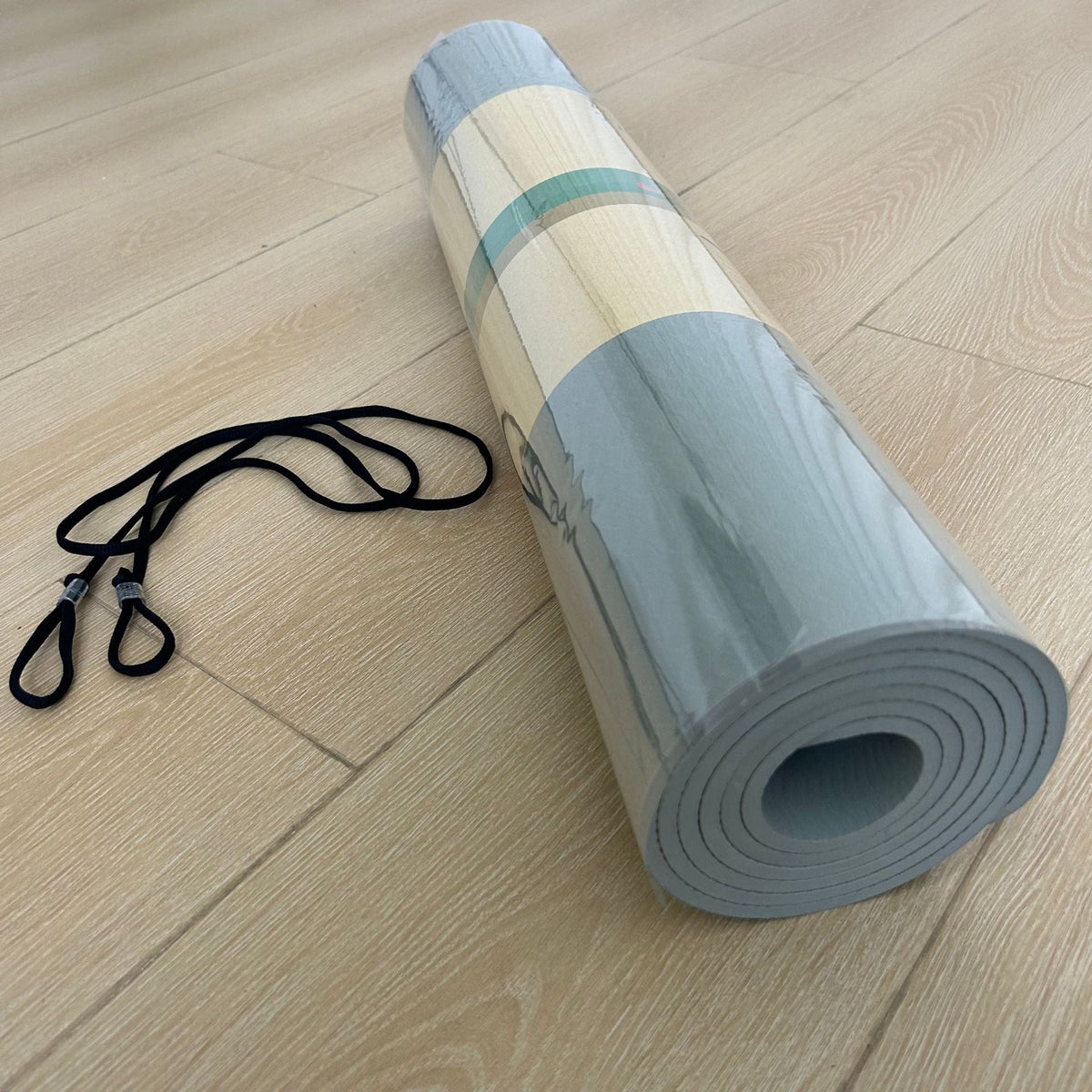 Premium Yoga Mat with Non-Slip Surface and Carry Strap