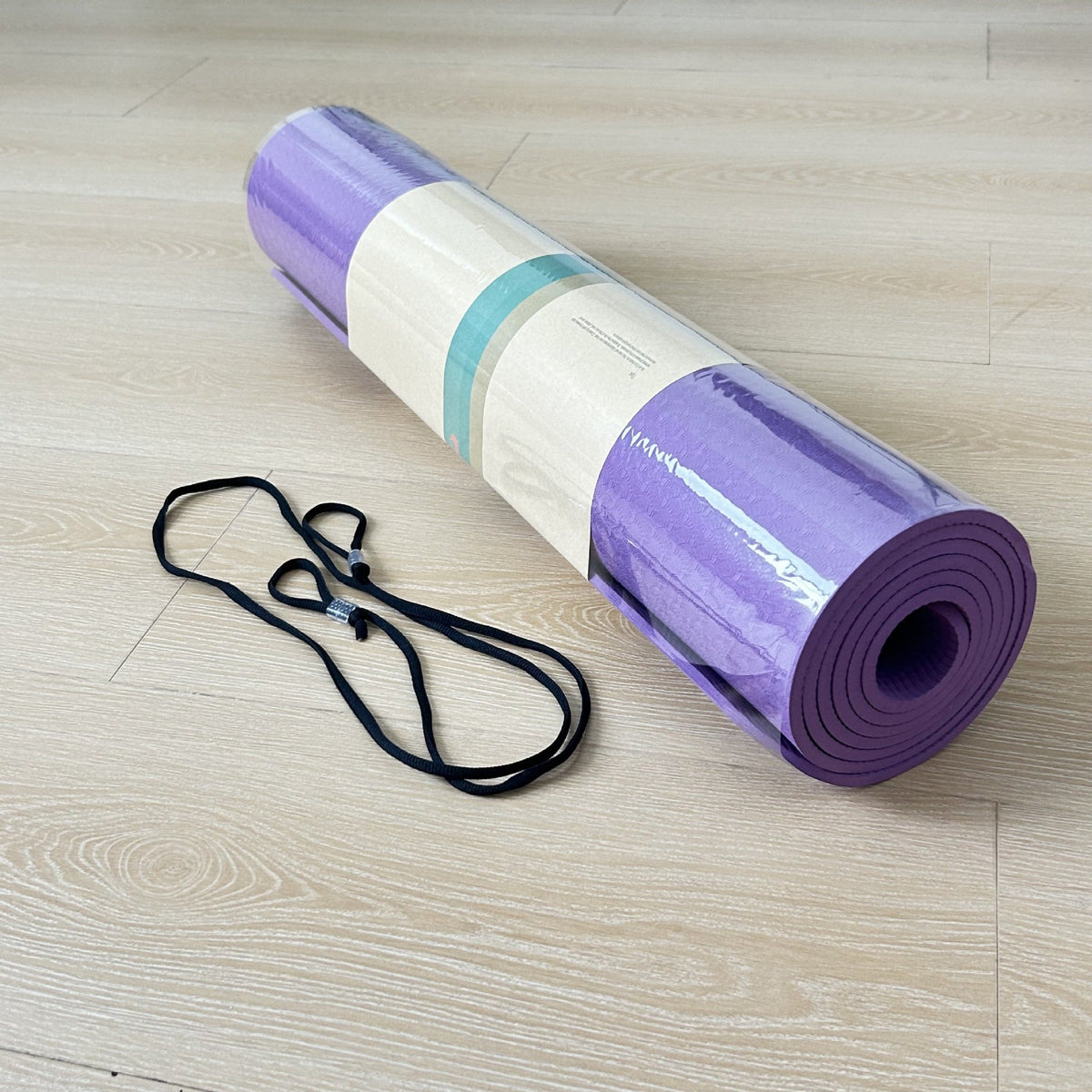 Premium Yoga Mat with Non-Slip Surface and Carry Strap