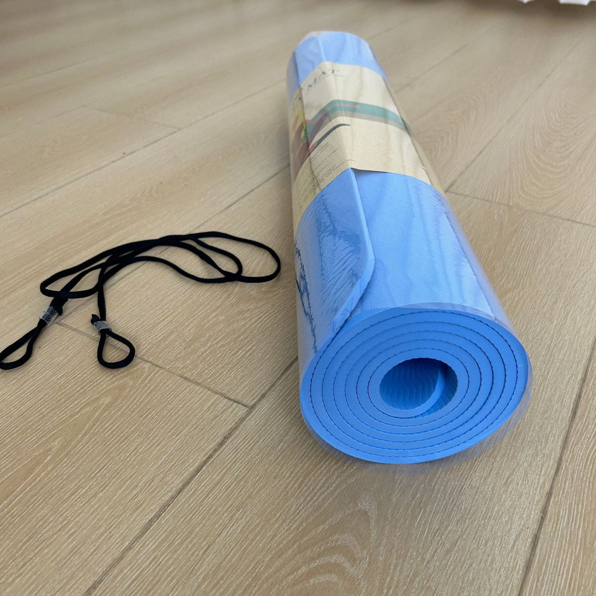 Premium Yoga Mat with Non-Slip Surface and Carry Strap