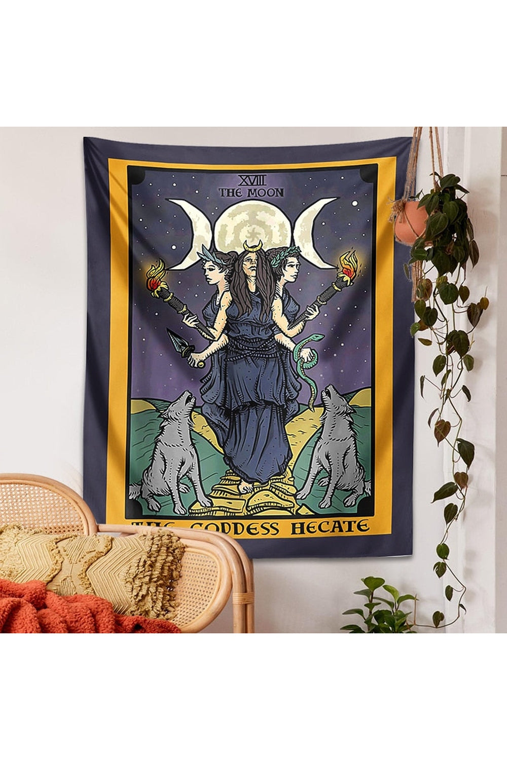Priest Tarot Tapestry