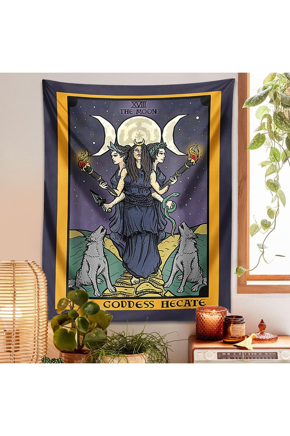 Priest Tarot Tapestry