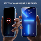 Privacy Screen iPhone Case with Magnetic Metal Frame