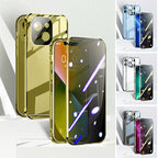 Privacy Screen iPhone Case with Magnetic Metal Frame