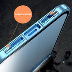 Privacy Screen iPhone Case with Magnetic Metal Frame