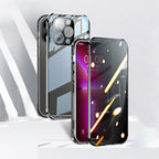 Privacy Screen iPhone Case with Magnetic Metal Frame
