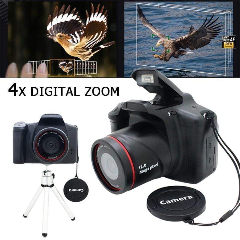 Professional 4× Digital Video Camcorder with 7.6 cm Screen