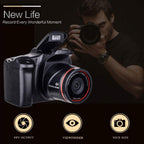 Professional 4× Digital Video Camcorder with 7.6 cm Screen