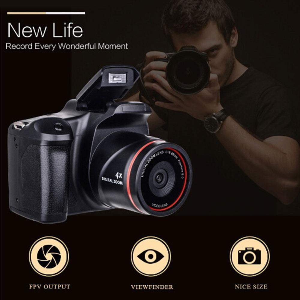Professional 4× Digital Video Camcorder with 7.6 cm Screen