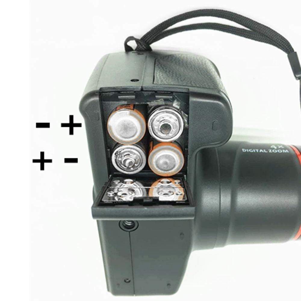 Professional 4× Digital Video Camcorder with 7.6 cm Screen
