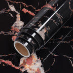 PVC Solid Vinyl Marble Wallpaper Waterproof Self-Adhesive