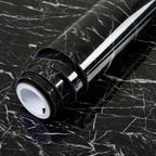PVC Solid Vinyl Marble Wallpaper Waterproof Self-Adhesive