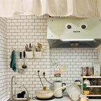 PVC Subway Tiles Peel and Stick Waterproof Splashback Wallpaper