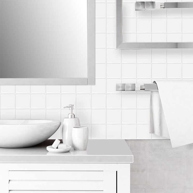 PVC Subway Tiles Peel and Stick Waterproof Splashback Wallpaper