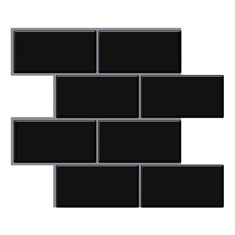 PVC Subway Tiles Peel and Stick Waterproof Splashback Wallpaper