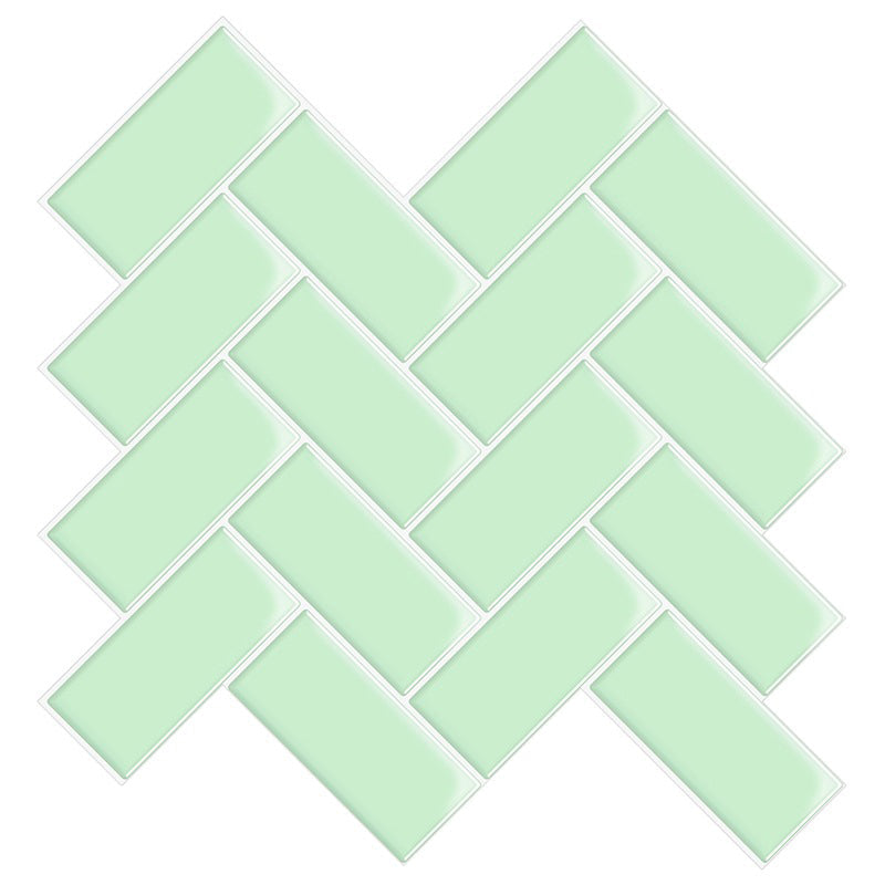 PVC Subway Tiles Peel and Stick Waterproof Splashback Wallpaper