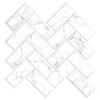 PVC Subway Tiles Peel and Stick Waterproof Splashback Wallpaper
