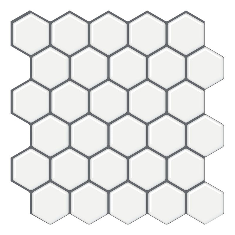 PVC Subway Tiles Peel and Stick Waterproof Splashback Wallpaper