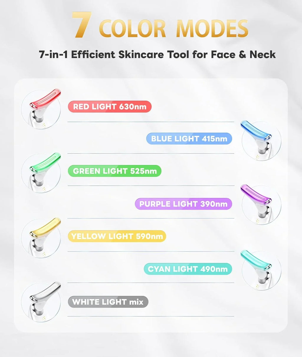 RadiantGlow 7-Colour LED Face Mask