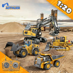 4-Vehicle RC Construction Set