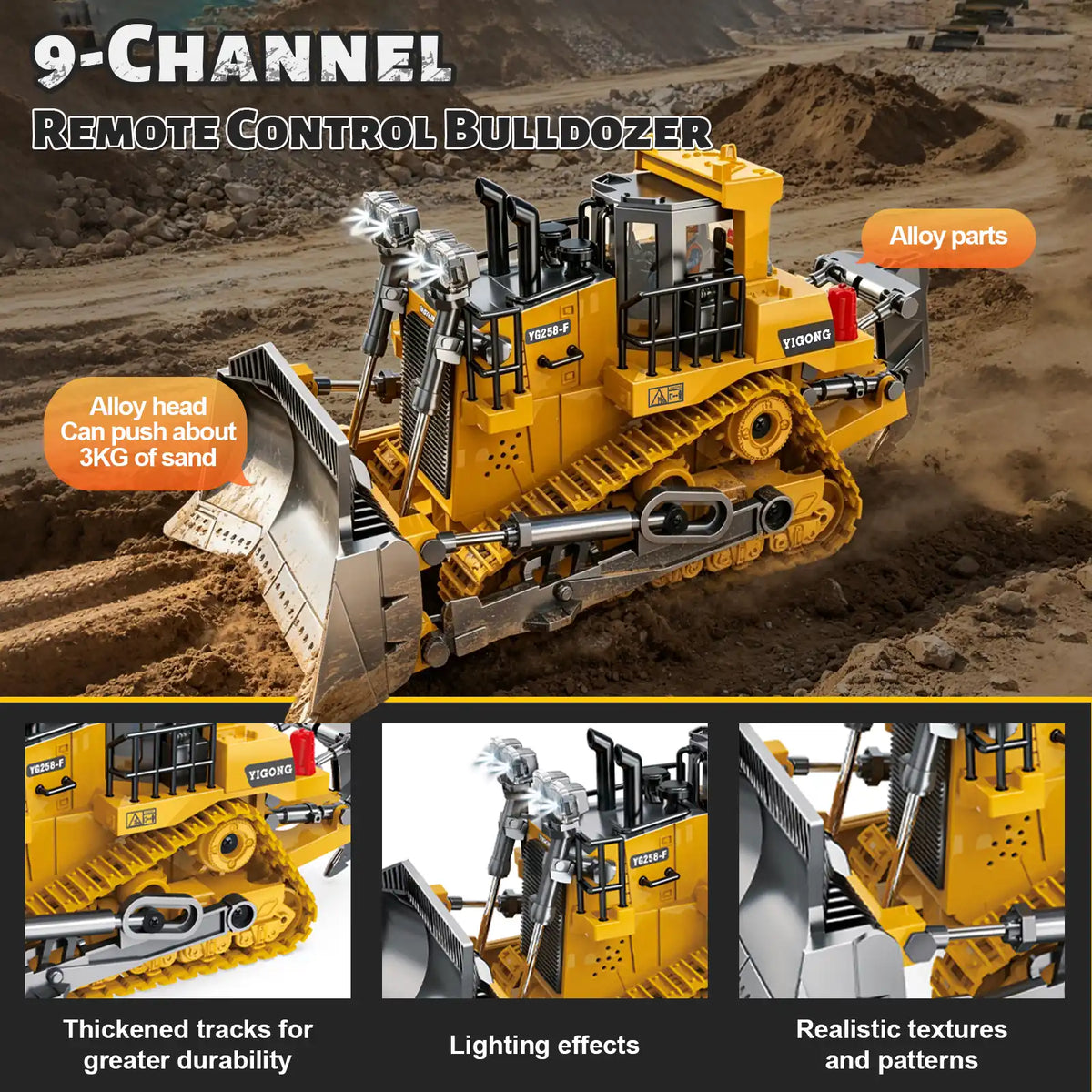 4-Vehicle RC Construction Set