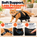 Rear Leg Pet Wheelchair for Cats & Small Dogs – Mobility Support for Weak Hind Legs & Daily Walking