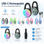 Rechargeable Clip-On LED Dog Safety Light for Night Walks – Keeps Pets Visible During Evening Walks, Jogging & Outdoor A